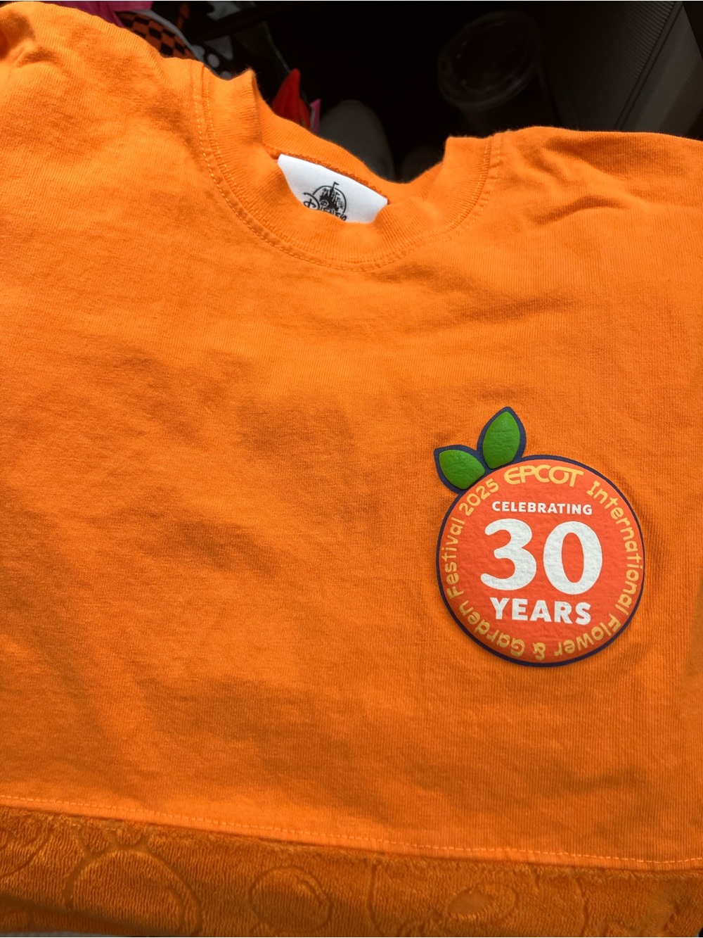 🧡 🍊 Disney EPCOT Spirit Jersey - Orange Bird Flower & Garden merch